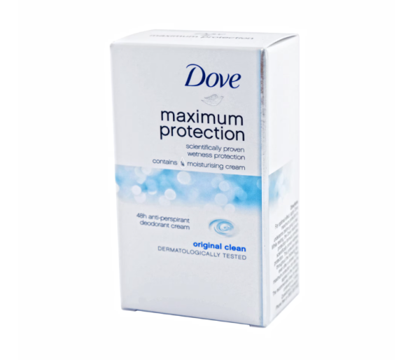 Deodorant stick Dove MaxPro Original Clean, 45 ml