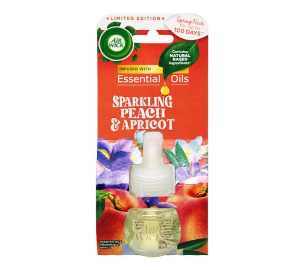 Rezervă odorizant electric Air Wick Sparkling Peach&Apricot, 19ml
