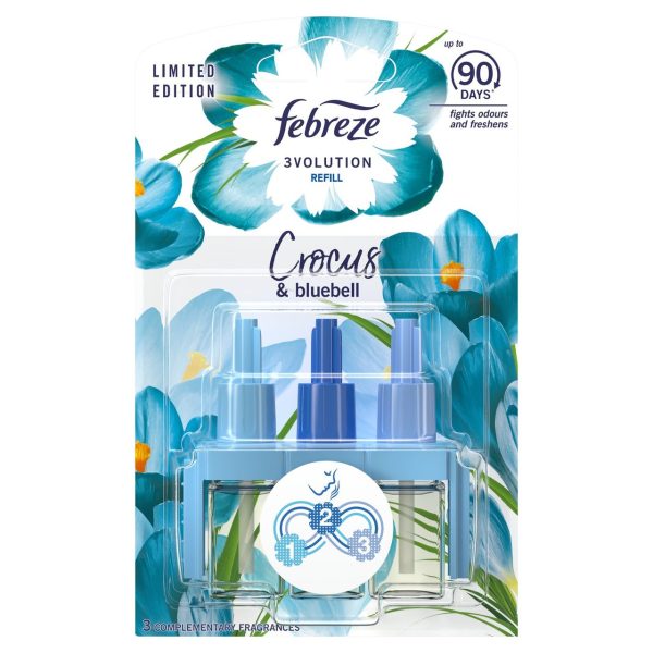 Rezervă odorizant cameră Febreze 3Volution Crocus&Bluebell, 1x20ml