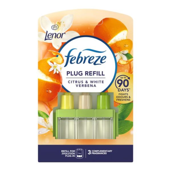 Rezervă odorizant cameră Febreze 3Volution Citrus&White Verbena, 1x20ml