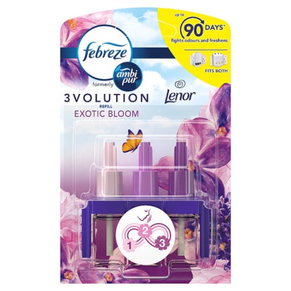 Rezervă odorizant cameră Febreze 3Volution Exotic Bloom, 1x20ml