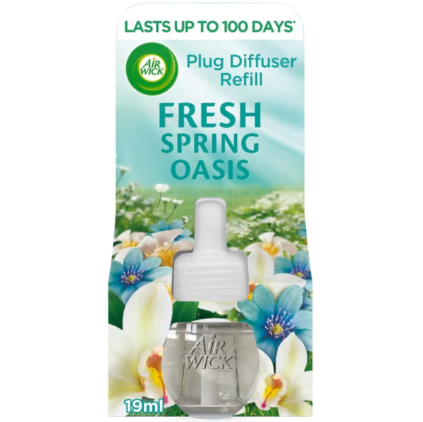 Rezervă odorizant electric Air Wick Fresh Spring Oasis, 19ml