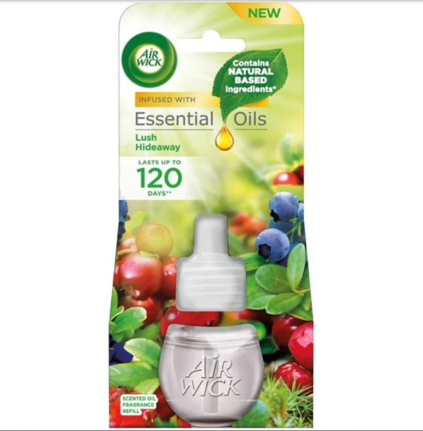 Rezervă odorizant electric Air Wick Lush Hideaway, 19 ml