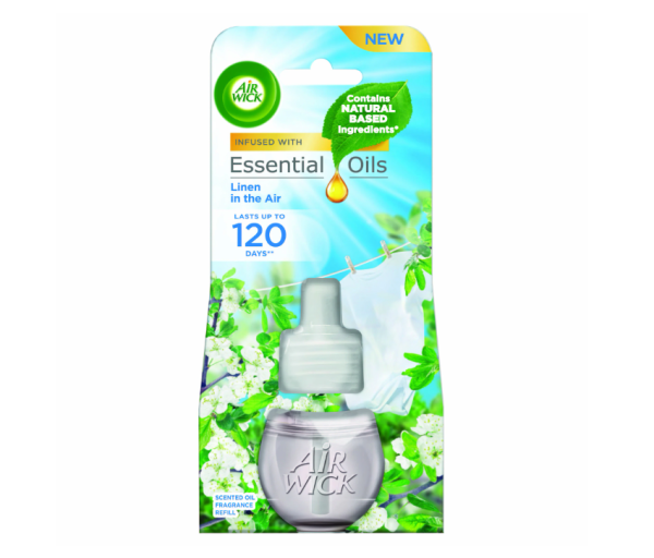 Rezervă odorizant electric Air Wick Linen in the air, 19 ml
