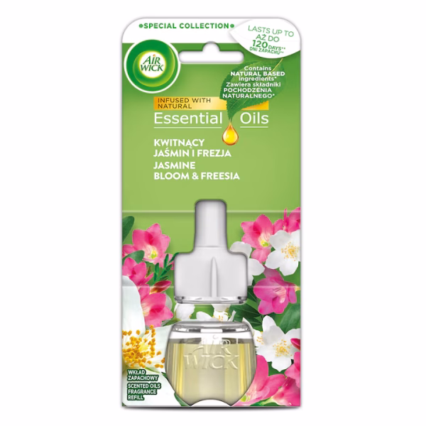 Rezervă odorizant electric Air Wick Jasmine Bloom&Fresia, 19 ml