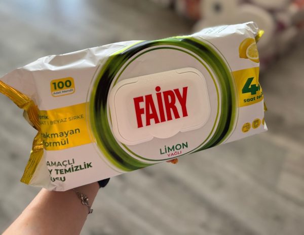Șervețele umede Fairy Multisuprafețe Lămâie, 100 buc