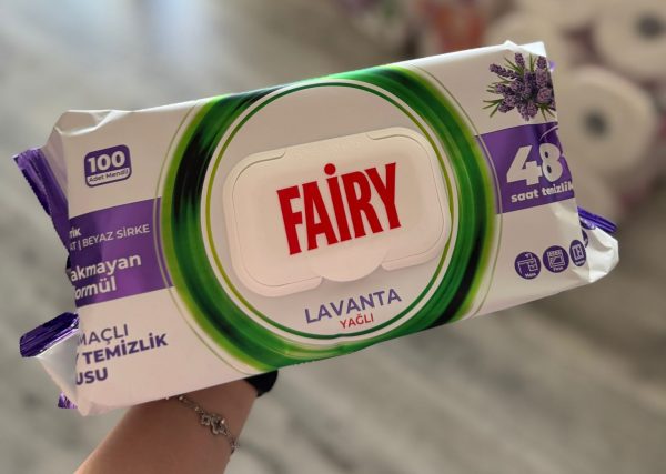Șervețele umede Fairy Multisuprafețe Lavandă, 100 buc