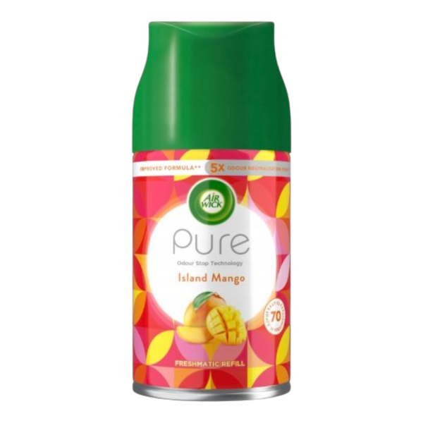 Rezervă odorizant automat de cameră Air Wick 250 ml, Island Mango