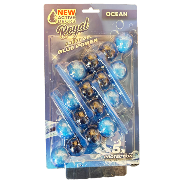 Royal Odorizant de WC 4x55g, Ocean
