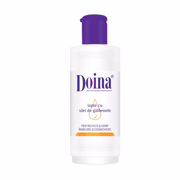 Lapte cu ulei de gălbenele Doina, 200 ml