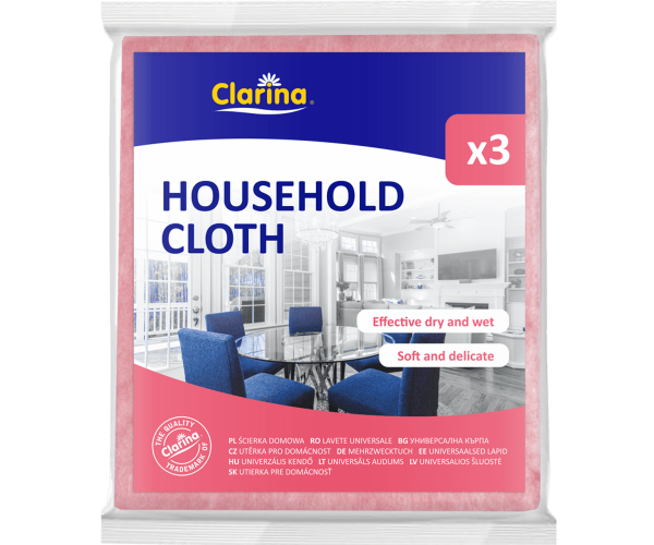 Lavete universale Clarina, 3 bucăți