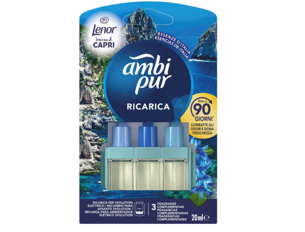 Rezervă odorizant cameră Febreze 3Volution Brezza di Capri, 1x20ml