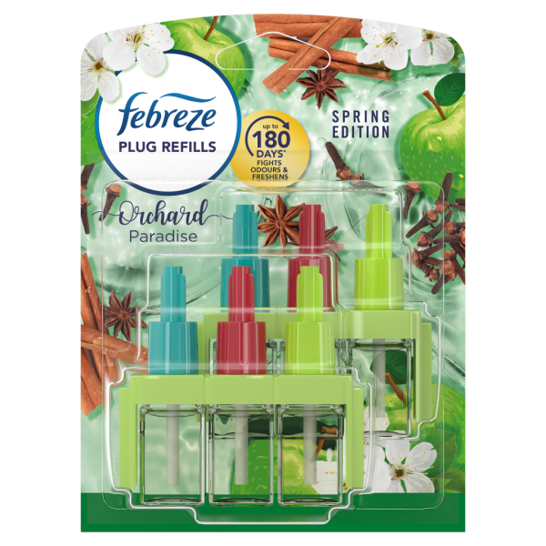 Rezervă odorizant cameră Febreze 3Volution Orchard Paradise, 2x20ml